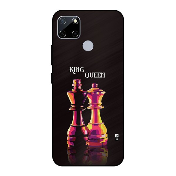 King Queen Metal Back Case for Realme Narzo 20