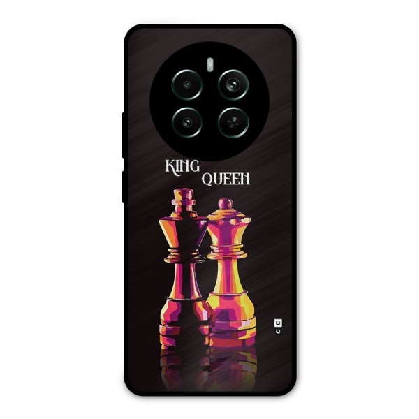 King Queen Metal Back Case for Realme Narzo 70 Pro