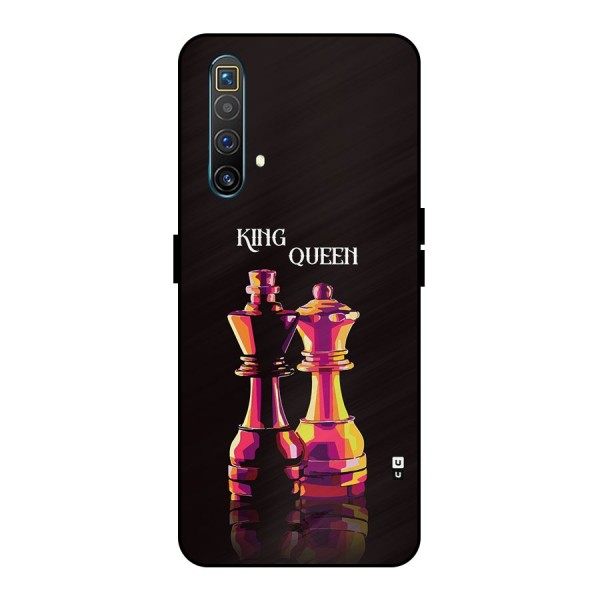 King Queen Metal Back Case for Realme X3