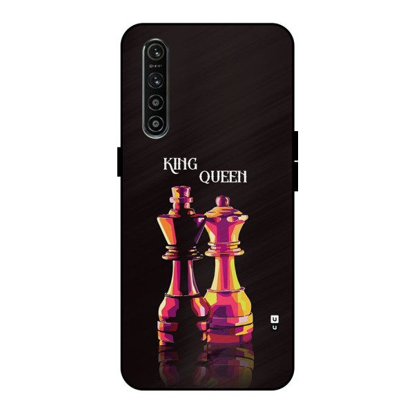 King Queen Metal Back Case for Realme XT