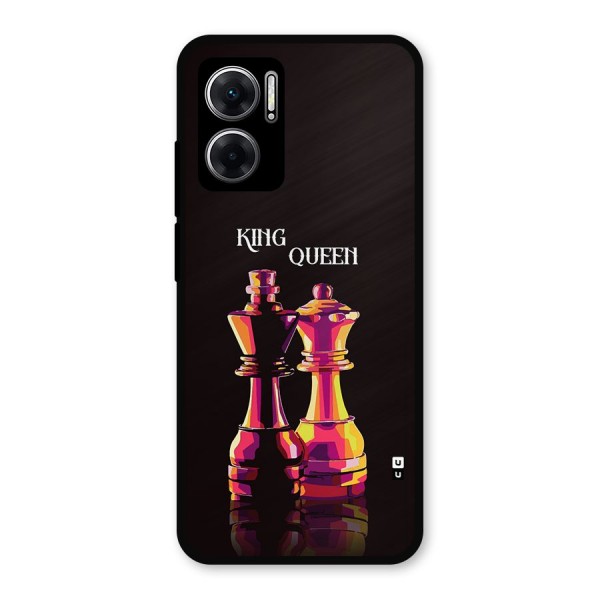 King Queen Metal Back Case for Redmi 11 Prime 5G