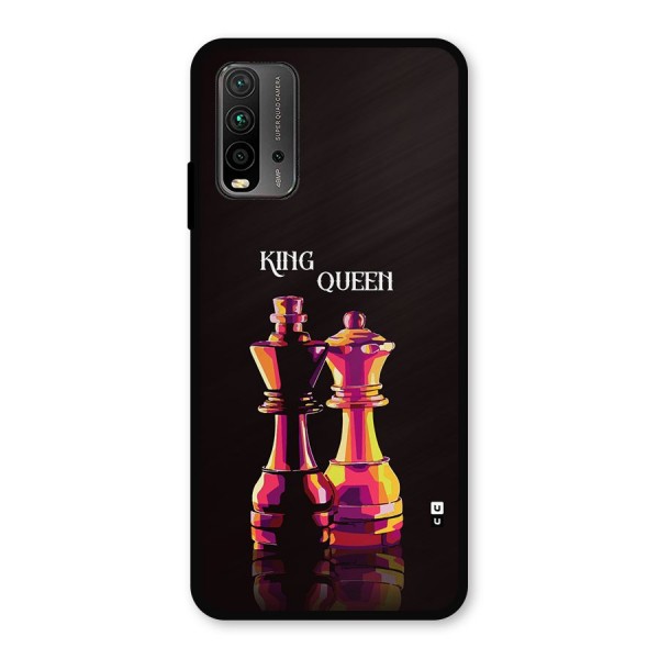 King Queen Metal Back Case for Redmi 9 Power