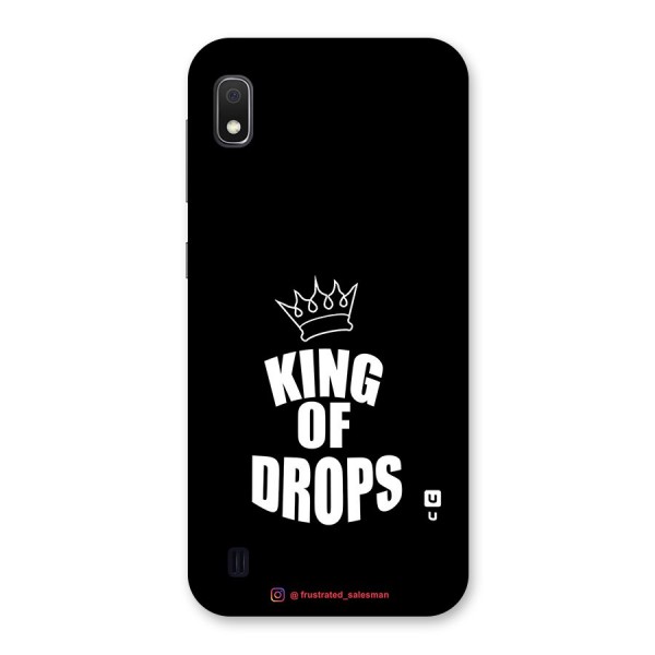 King of Drops Black Back Case for Galaxy A10