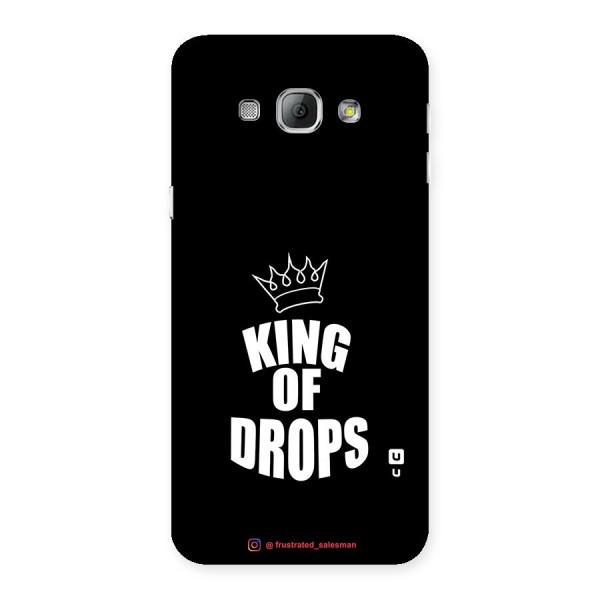 King of Drops Black Back Case for Galaxy A8