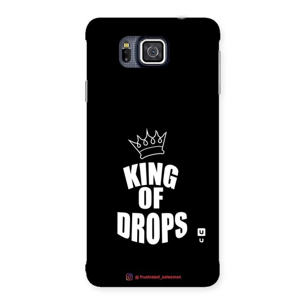 King of Drops Black Back Case for Galaxy Alpha