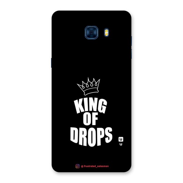 King of Drops Black Back Case for Galaxy C7 Pro