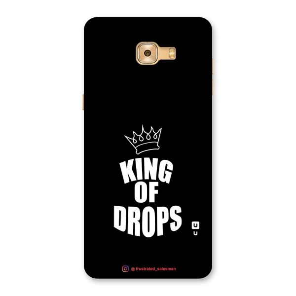 King of Drops Black Back Case for Galaxy C9 Pro