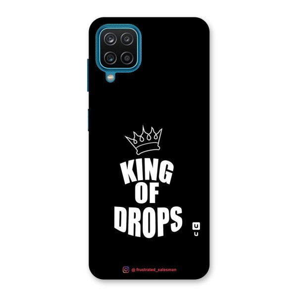 King of Drops Black Back Case for Galaxy F12