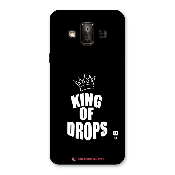 King of Drops Black Back Case for Galaxy J7 Duo