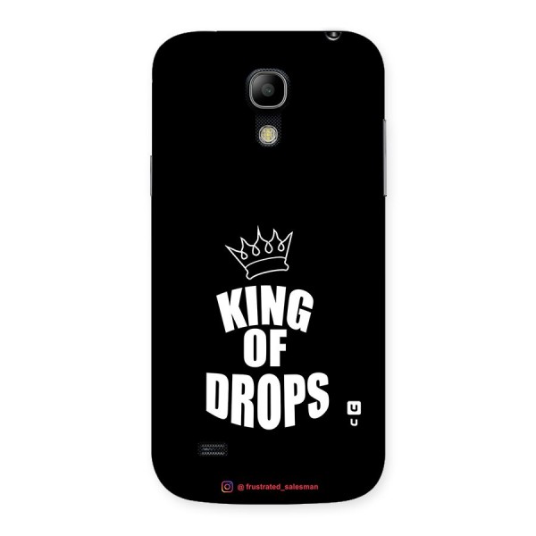 King of Drops Black Back Case for Galaxy S4 Mini