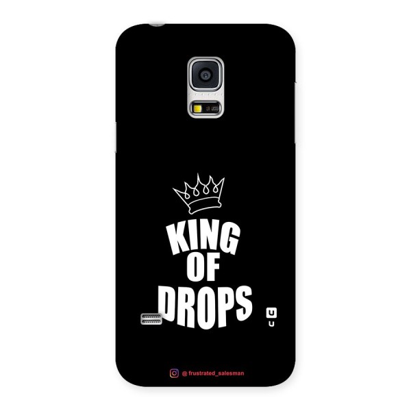 King of Drops Black Back Case for Galaxy S5 Mini