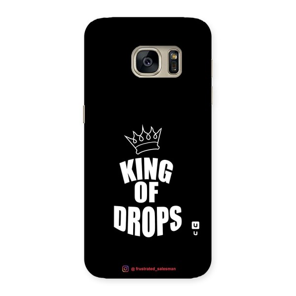 King of Drops Black Back Case for Galaxy S7