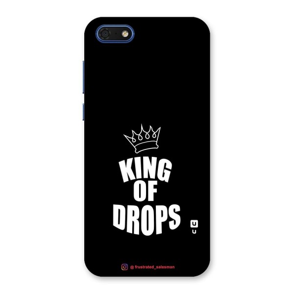 King of Drops Black Back Case for Honor 7s