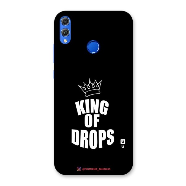 King of Drops Black Back Case for Honor 8X