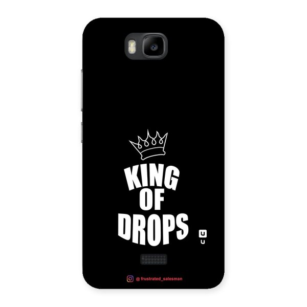 King of Drops Black Back Case for Honor Bee