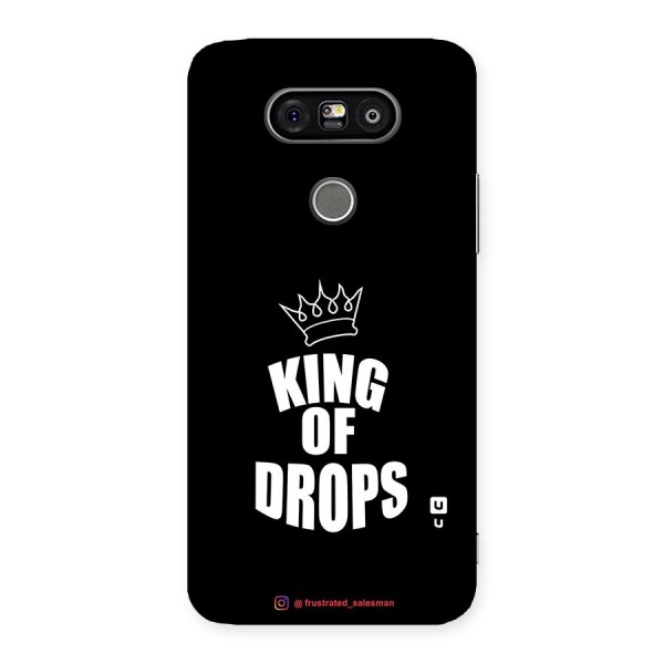 King of Drops Black Back Case for LG G5