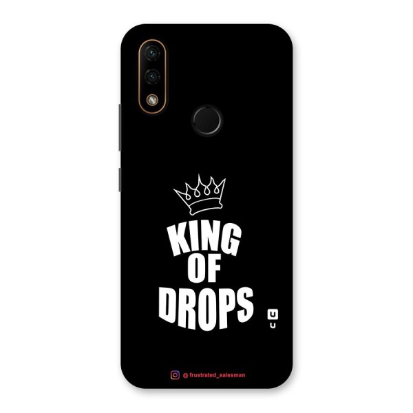 King of Drops Black Back Case for Lenovo A6 Note