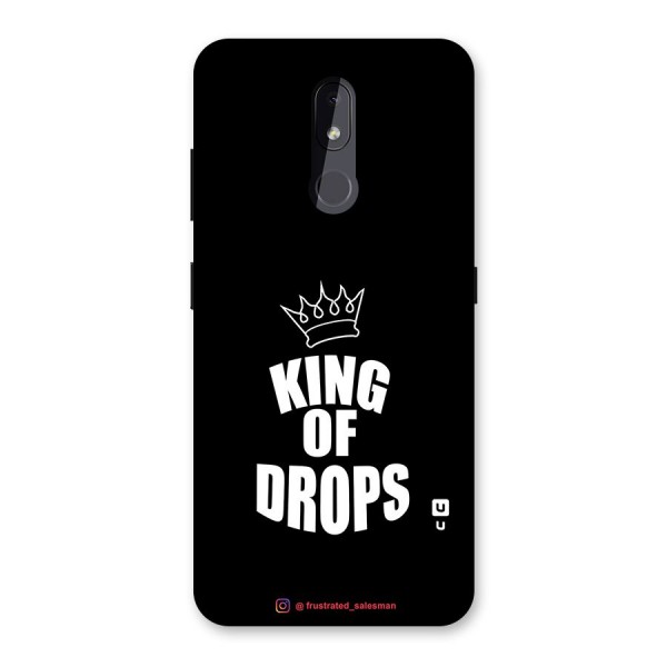 King of Drops Black Back Case for Nokia 3.2