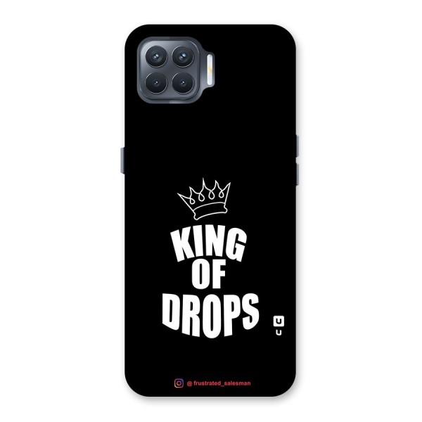 King of Drops Black Back Case for Oppo F17 Pro