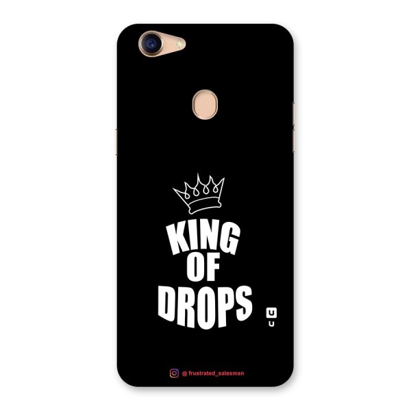 King of Drops Black Back Case for Oppo F5