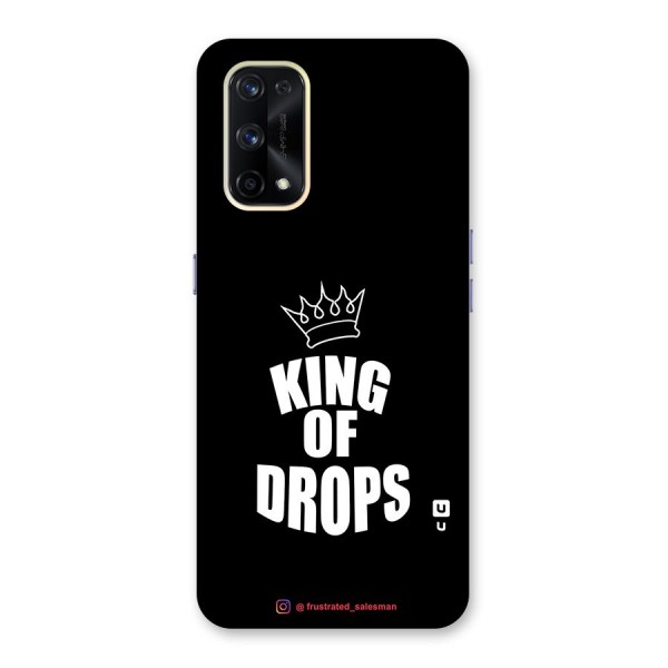 King of Drops Black Glass Back Case for Realme X7 Pro