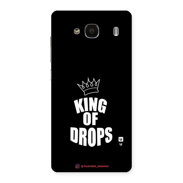 King of Drops Black Back Case for Redmi 2s