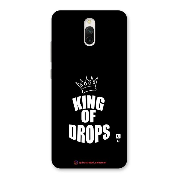 King of Drops Black Back Case for Redmi 8A Dual