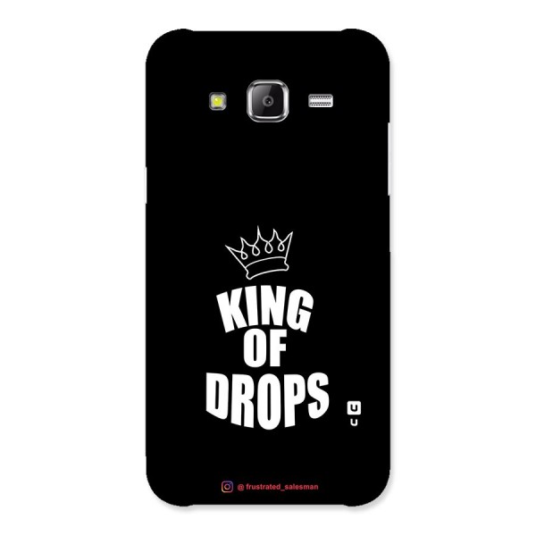 King of Drops Black Back Case for Samsung Galaxy J5