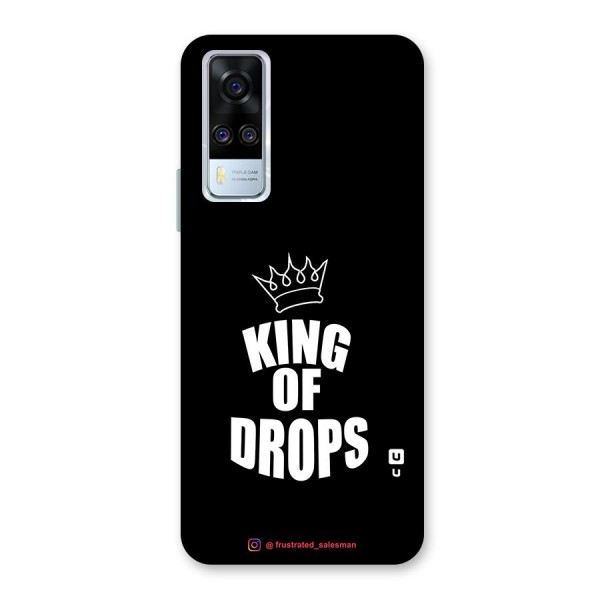 King of Drops Black Back Case for Vivo Y51