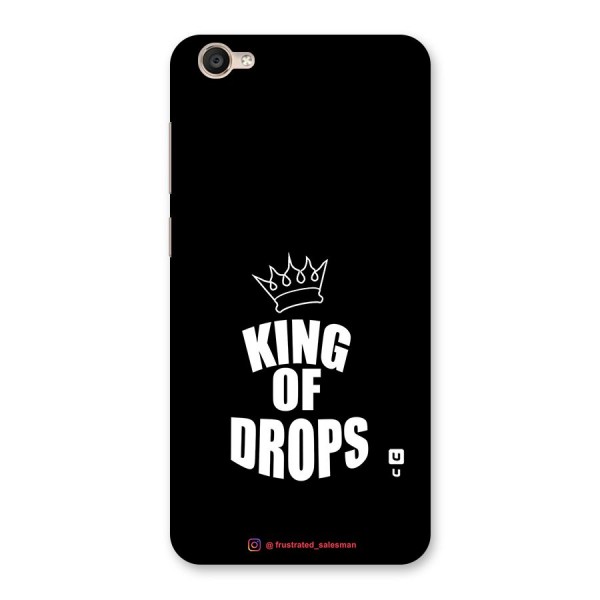 King of Drops Black Back Case for Vivo Y55