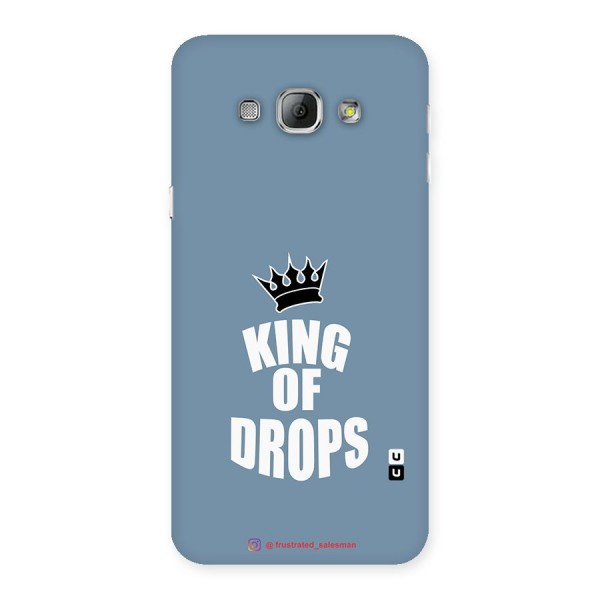 King of Drops Mustard SteelBlue Back Case for Galaxy A8