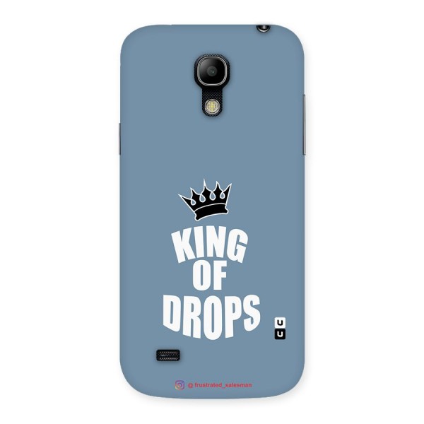 King of Drops Mustard SteelBlue Back Case for Galaxy S4 Mini