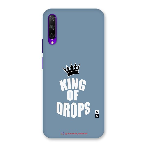 King of Drops Mustard SteelBlue Back Case for Honor 9X Pro