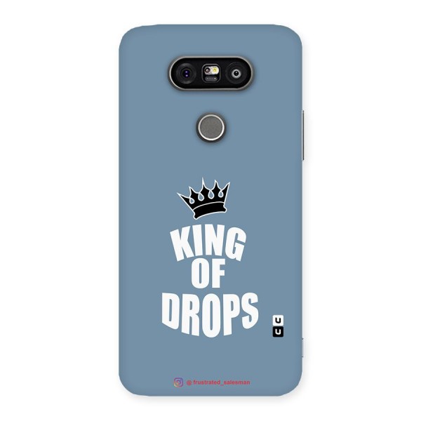 King of Drops Mustard SteelBlue Back Case for LG G5