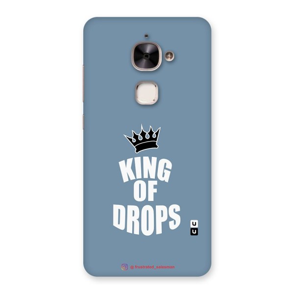 King of Drops Mustard SteelBlue Back Case for Le 2