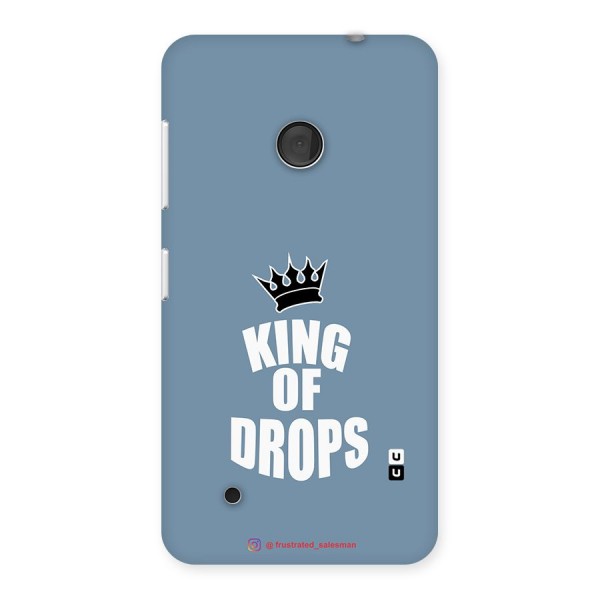 King of Drops Mustard SteelBlue Back Case for Lumia 530