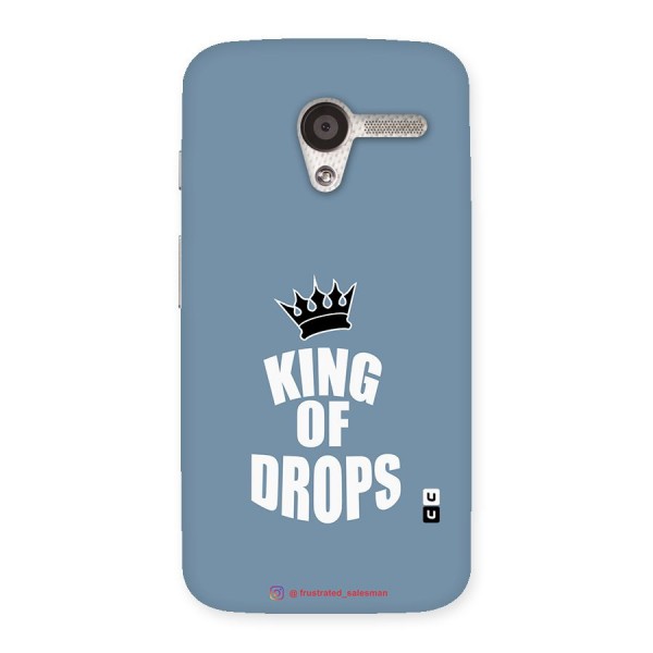 King of Drops Mustard SteelBlue Back Case for Moto X