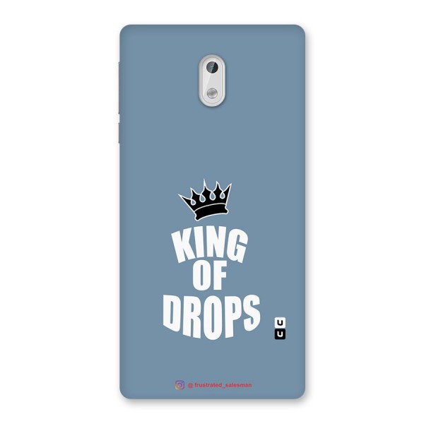 King of Drops Mustard SteelBlue Back Case for Nokia 3