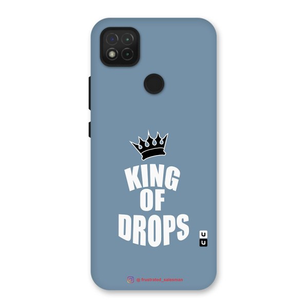 King of Drops Mustard SteelBlue Back Case for Redmi 9C