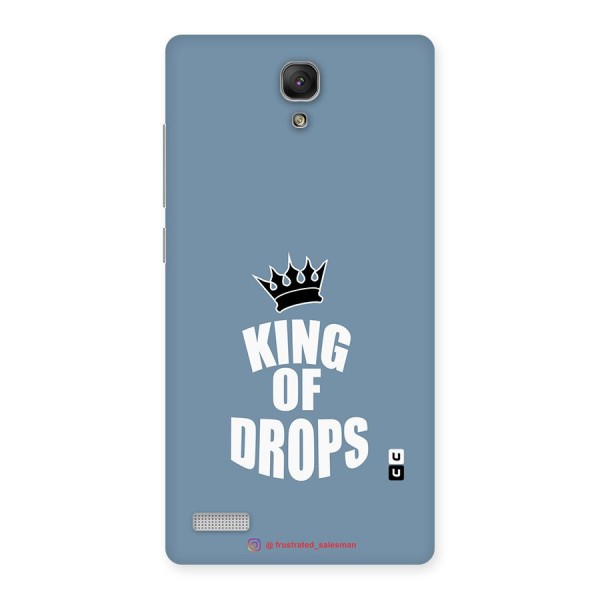 King of Drops Mustard SteelBlue Back Case for Redmi Note