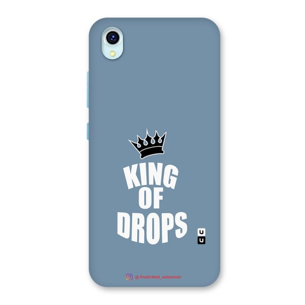 King of Drops Mustard SteelBlue Back Case for Vivo Y1s