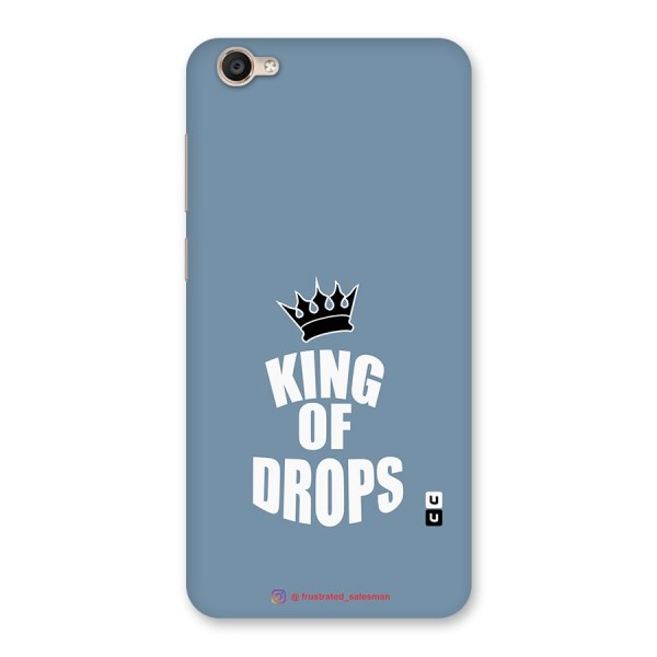 King of Drops Mustard SteelBlue Back Case for Vivo Y55