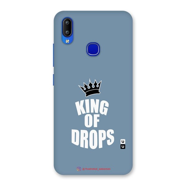 King of Drops Mustard SteelBlue Back Case for Vivo Y91