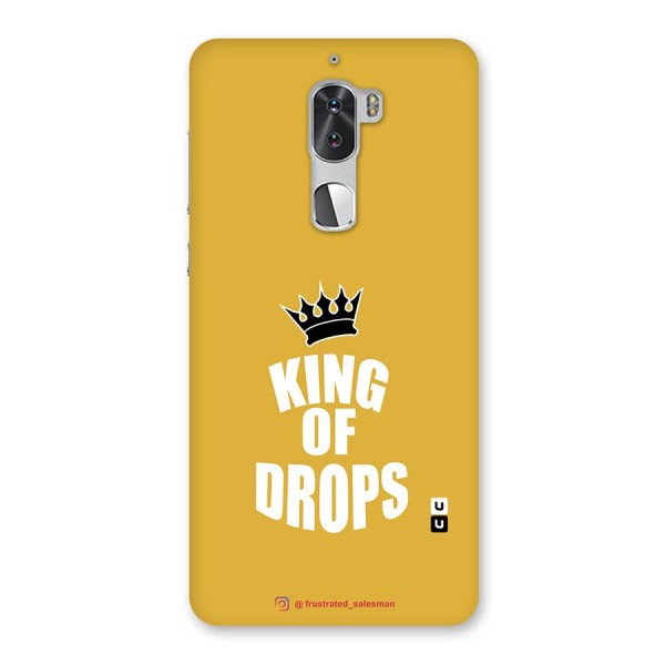 King of Drops Mustard Yellow Back Case for Coolpad Cool 1
