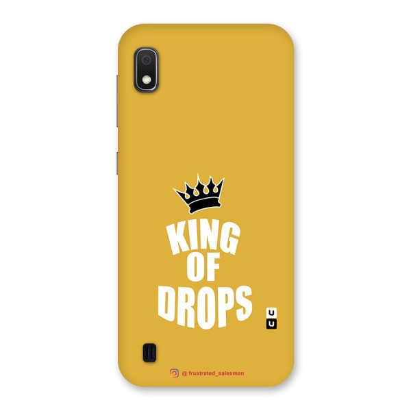 King of Drops Mustard Yellow Back Case for Galaxy A10