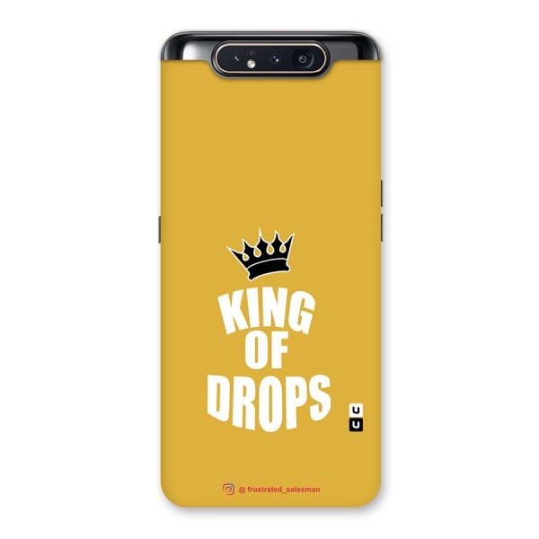 King of Drops Mustard Yellow Back Case for Galaxy A80