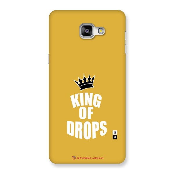 King of Drops Mustard Yellow Back Case for Galaxy A9