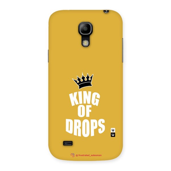 King of Drops Mustard Yellow Back Case for Galaxy S4 Mini