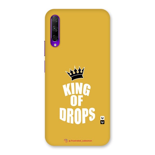 King of Drops Mustard Yellow Back Case for Honor 9X Pro