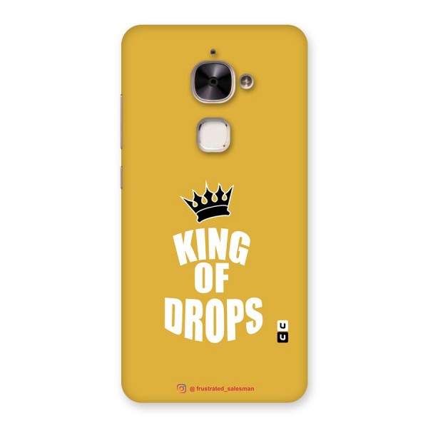 King of Drops Mustard Yellow Back Case for Le 2